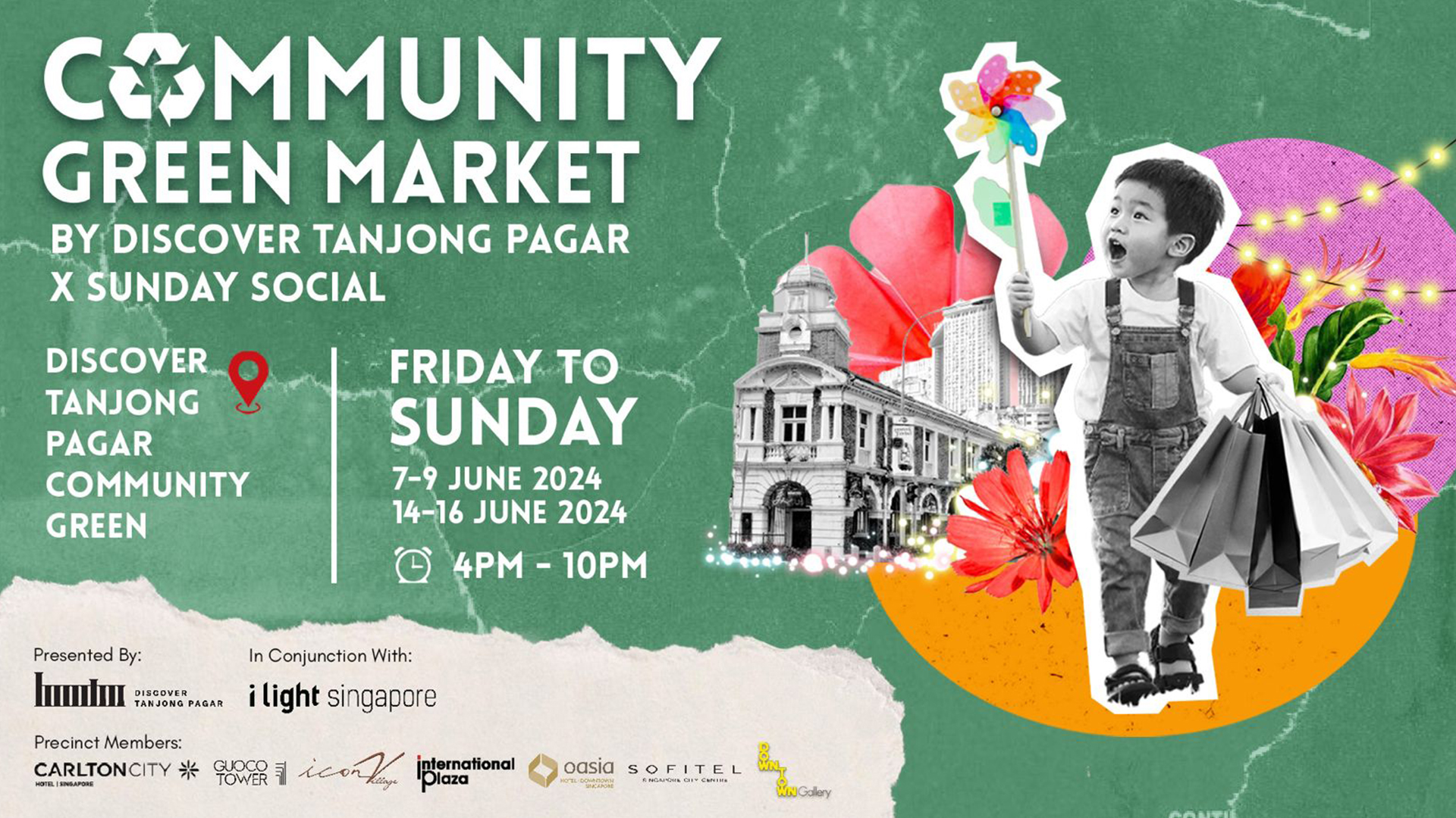 Community Green Market by Discover Tanjong Pagar x Sunday Social